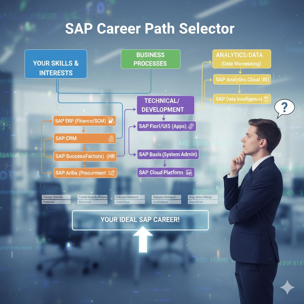 How to choose a right SAP module for Your Career